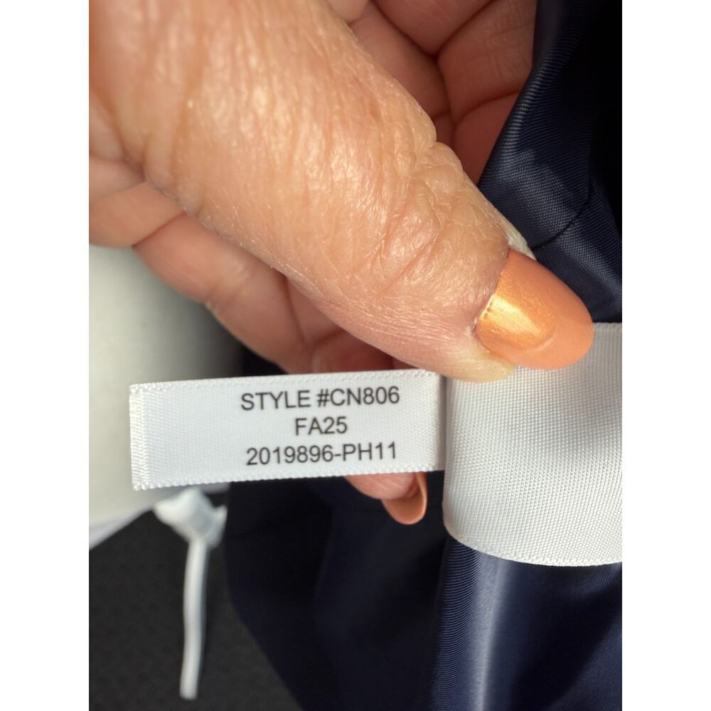 J CREW NWT Ecole Blazer Jacket Womens Navy Blue 14 Nova Fides Wool Blend CA806 - Picture 16 of 16